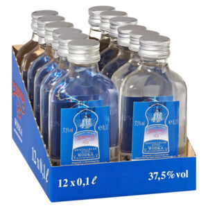 Fjorowka, Wodka, 37,5 % Vol., 12 x 0,1 l Flaschen